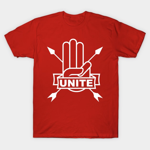 Unite the Districts - White T-Shirt by famousafterdeath